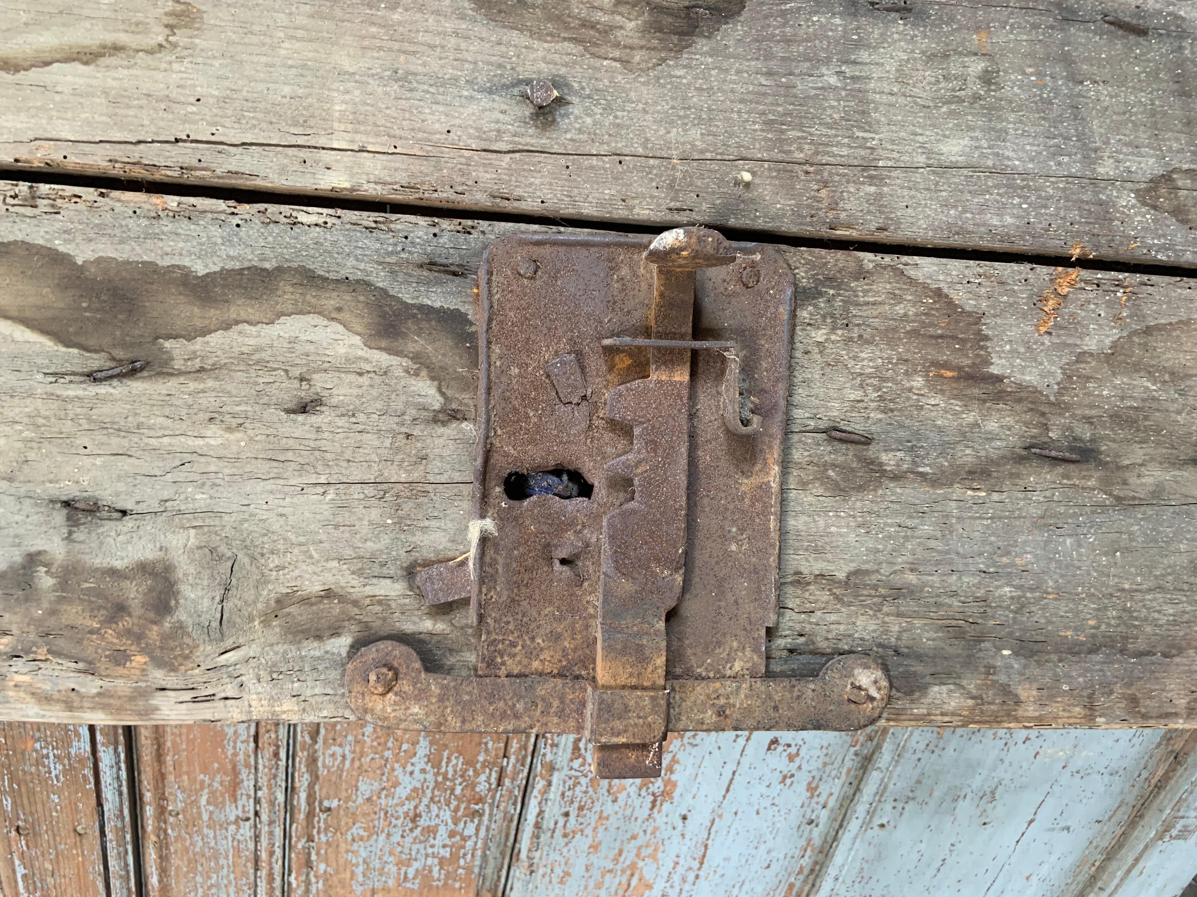20th Century Pair of Antique European Barn Doors