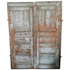 Pair of Antique European Barn Doors