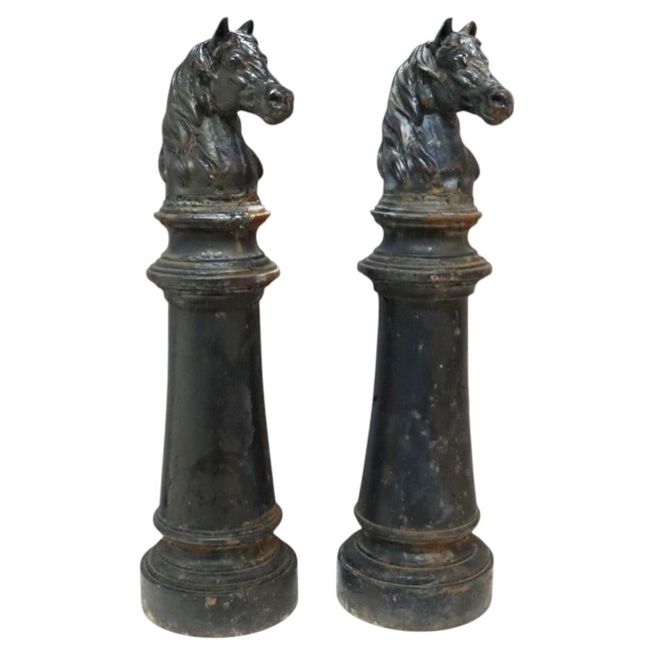 What is a horse hitching post?