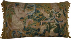 Pair of Antique Flemish Tapestry Pillows, circa 17th Century, 1717p 1718p