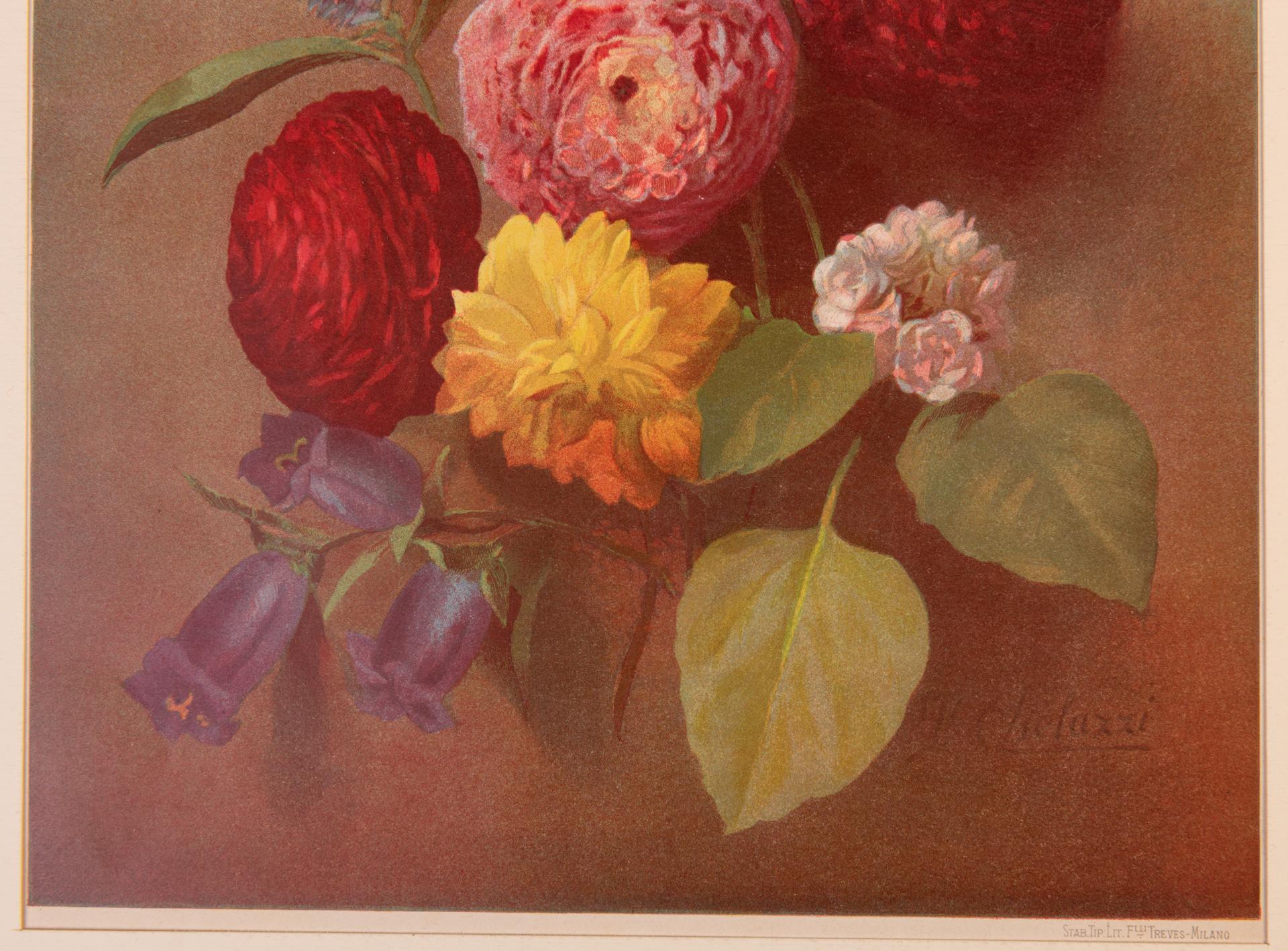 Pair of Antique Flower Prints For Sale 4