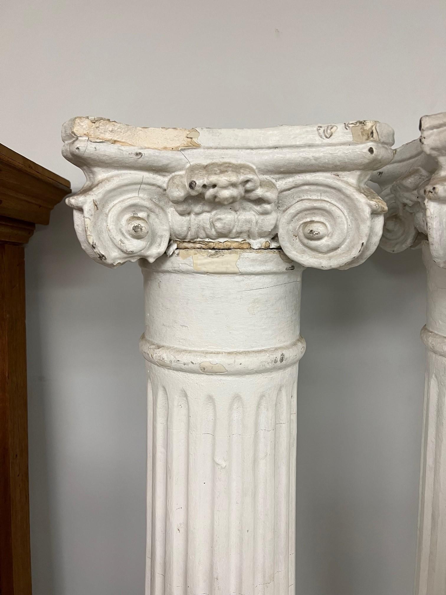 ornate columns