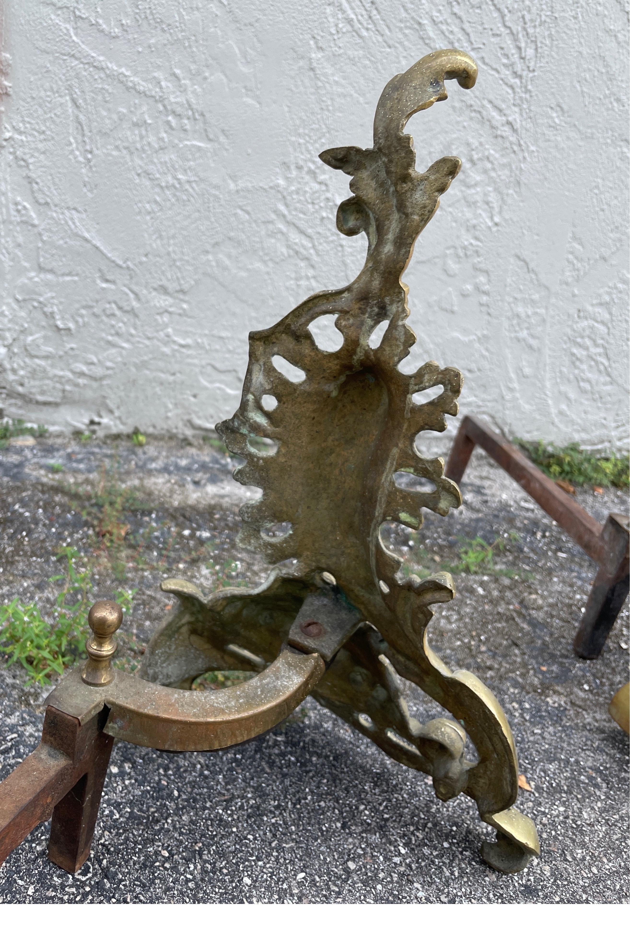 Coppia di androni francesi d'epoca in vendita 3