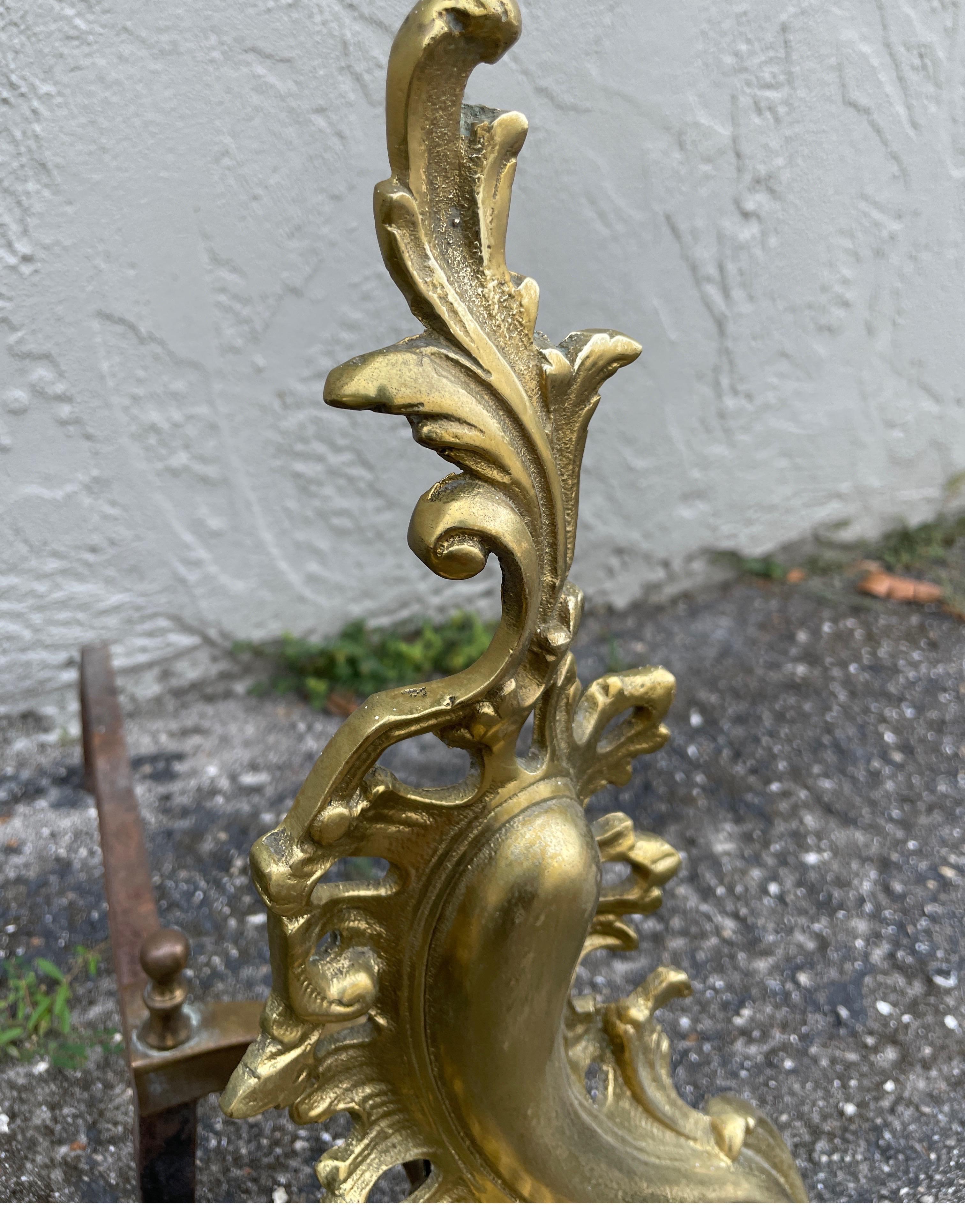 Coppia di androni francesi d'epoca in vendita 8