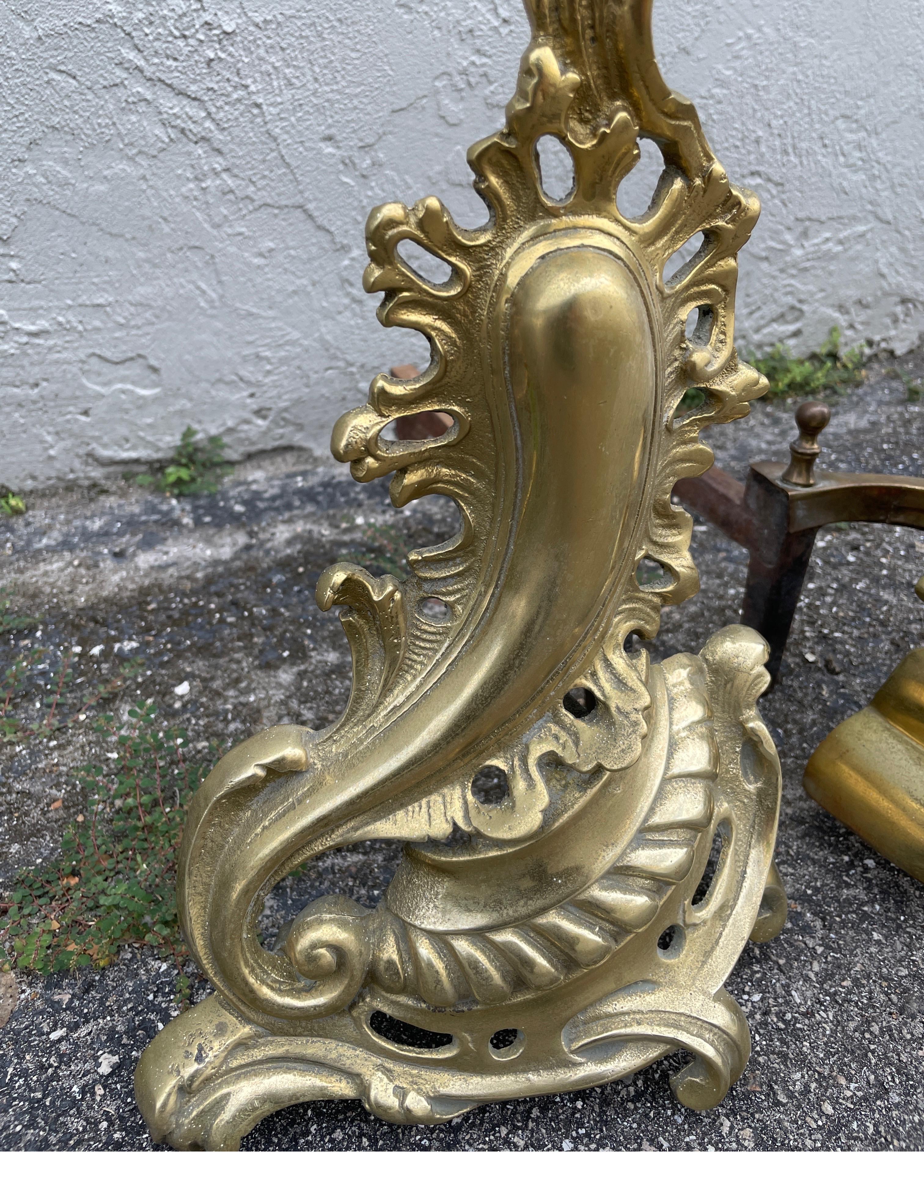 Ottone Coppia di androni francesi d'epoca in vendita