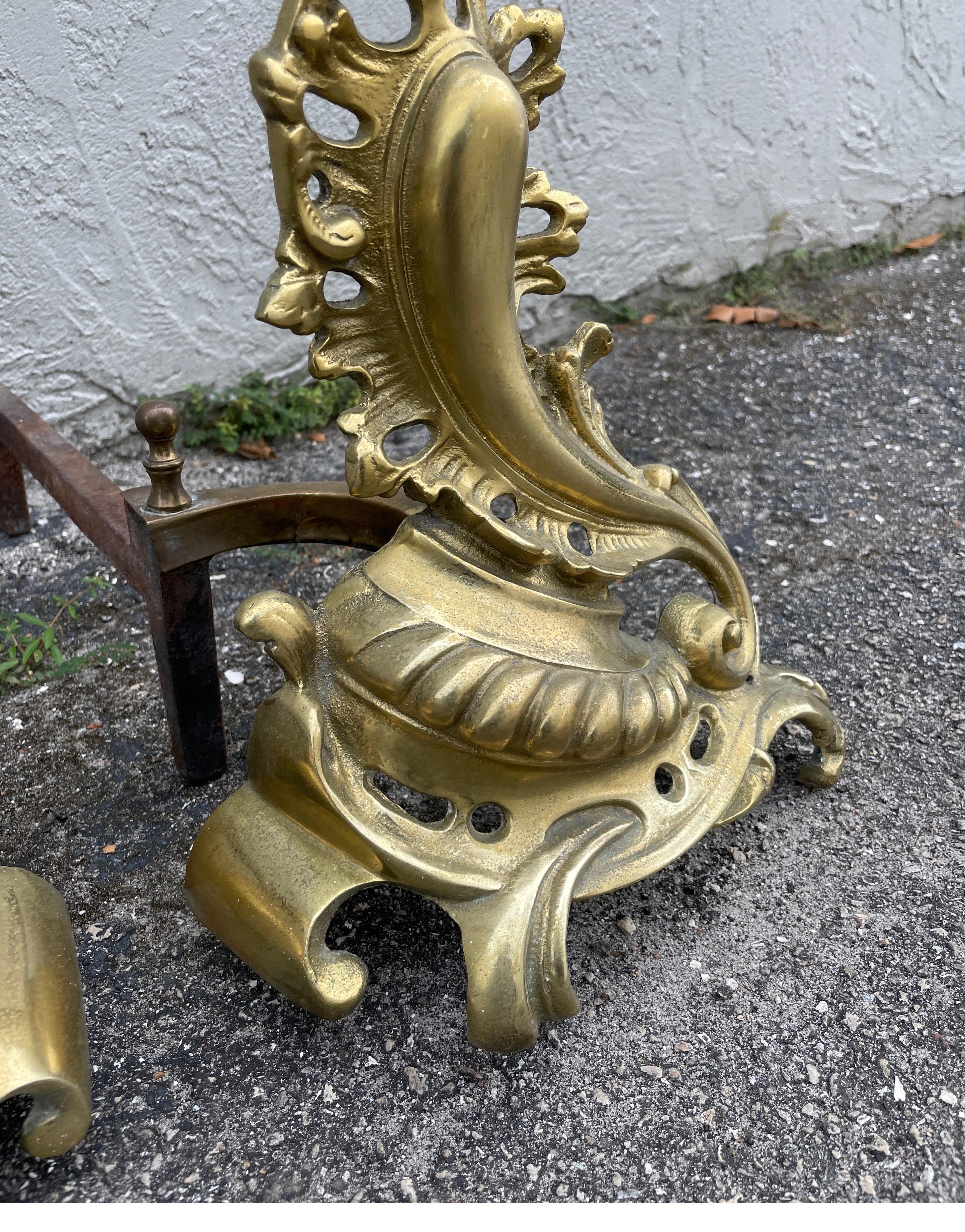 Coppia di androni francesi d'epoca in vendita 1