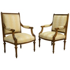 Pair of Antique French Armchairs