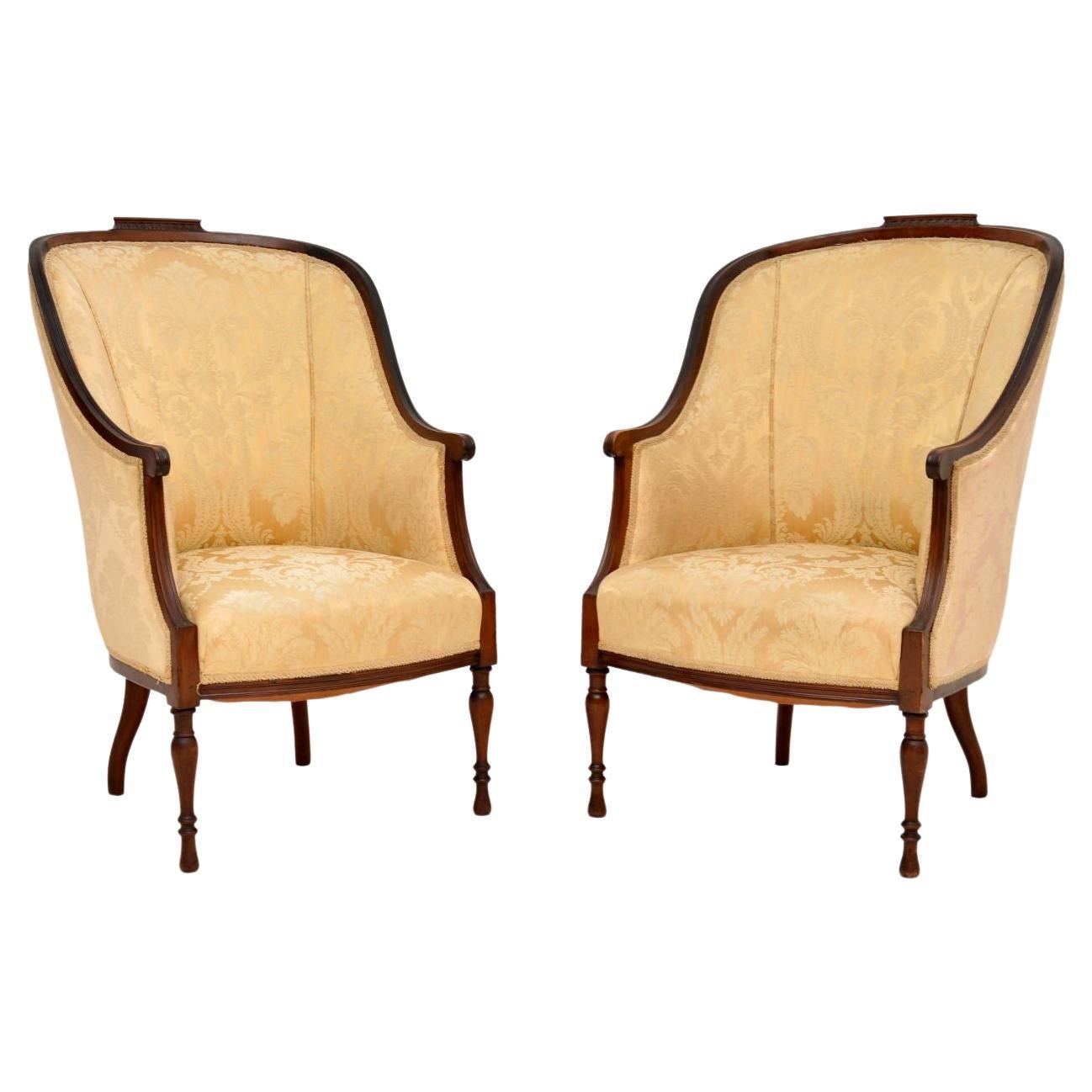 French Antique Pair Armchair 996 For Sale on 1stDibs