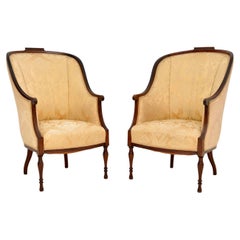 Paar antike französische Sessel