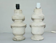 Pair of Antique French Balustrade Lamps