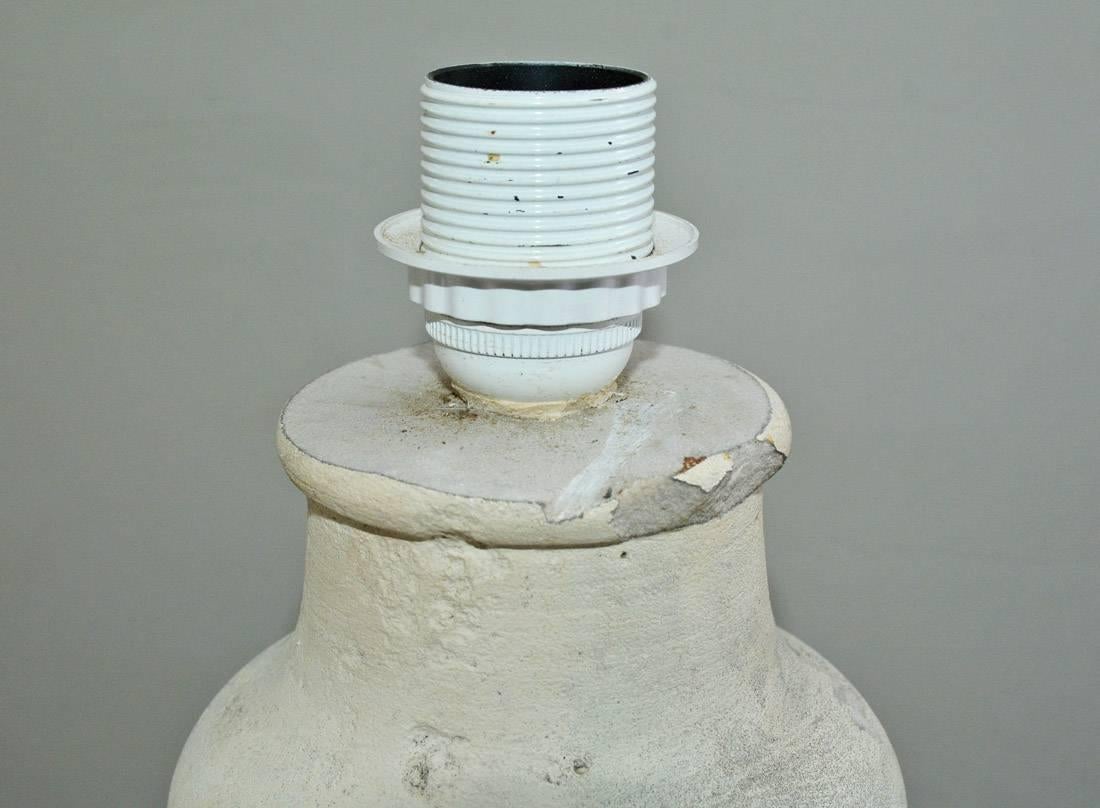 Pierre artificielle Paire de lampes à baldaquin françaises anciennes en vente