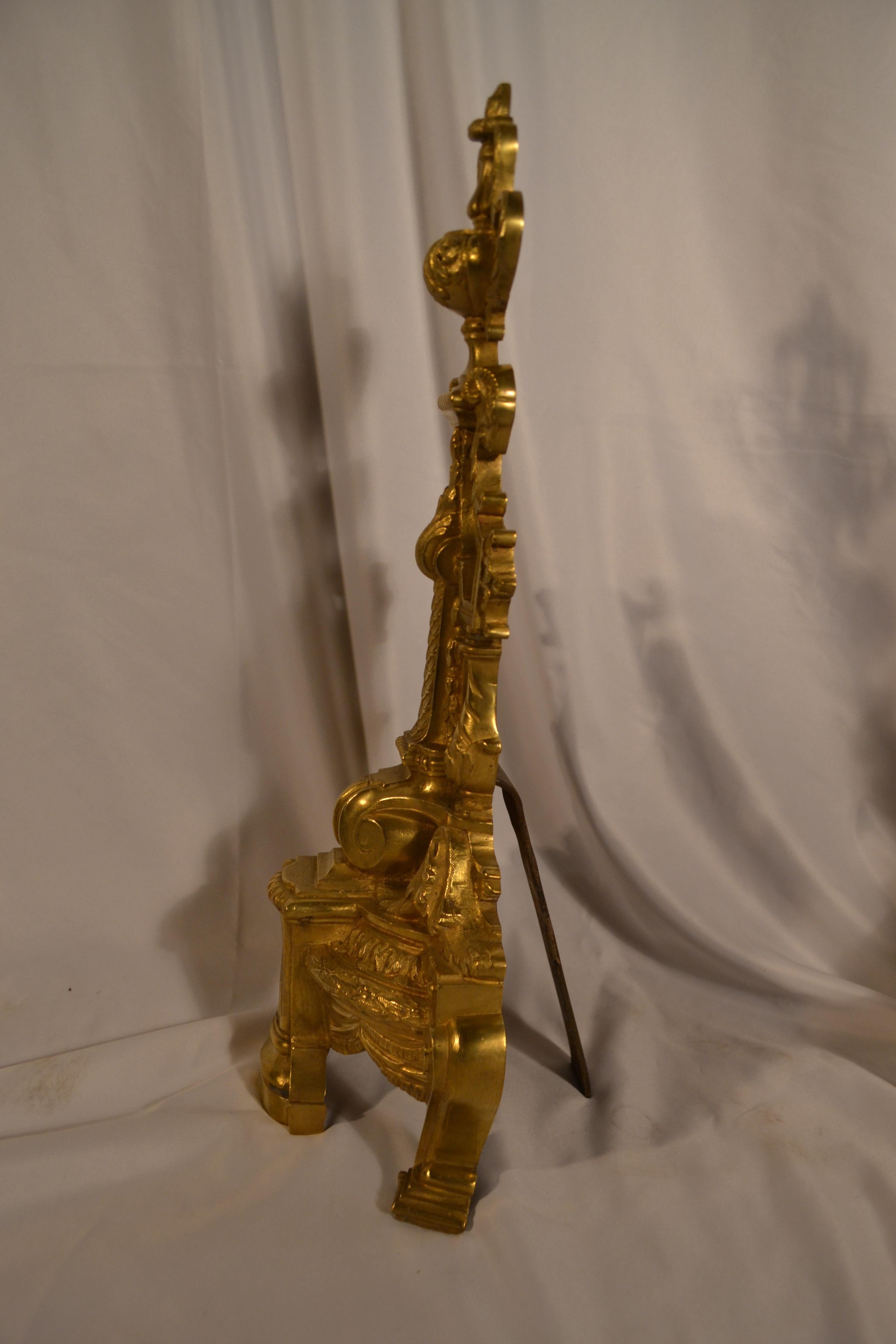 Coppia di androni francesi in bronzo, circa 1880 in vendita 1