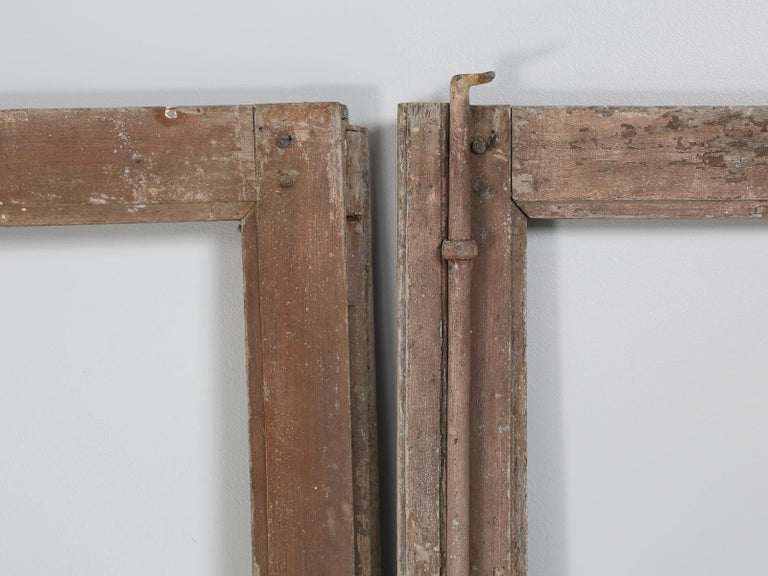 Pair of Antique French Doors in Original Paint and Great Hardware For ...