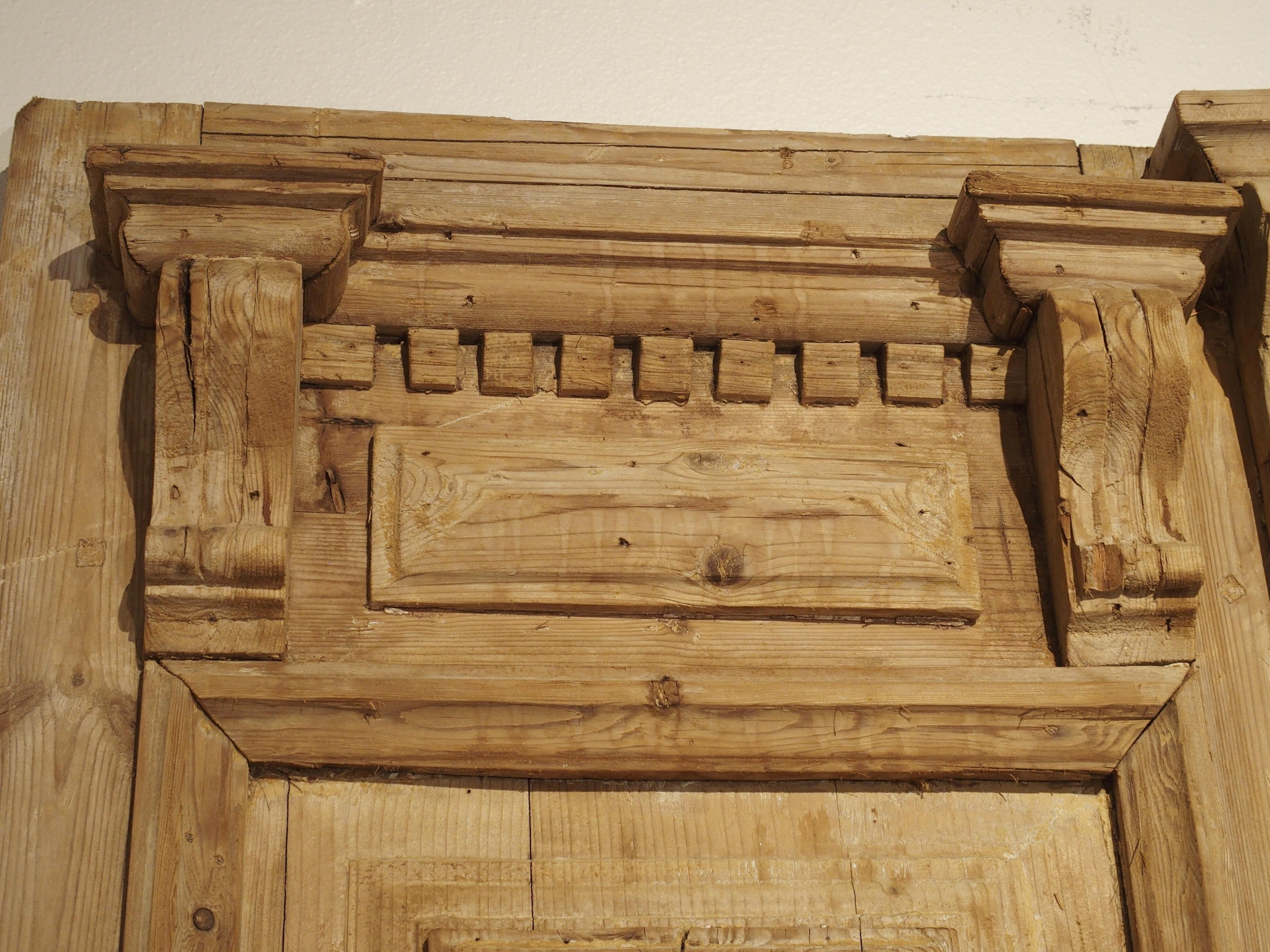 Pair of Antique French Egyptian Doors, Early 1900s 3