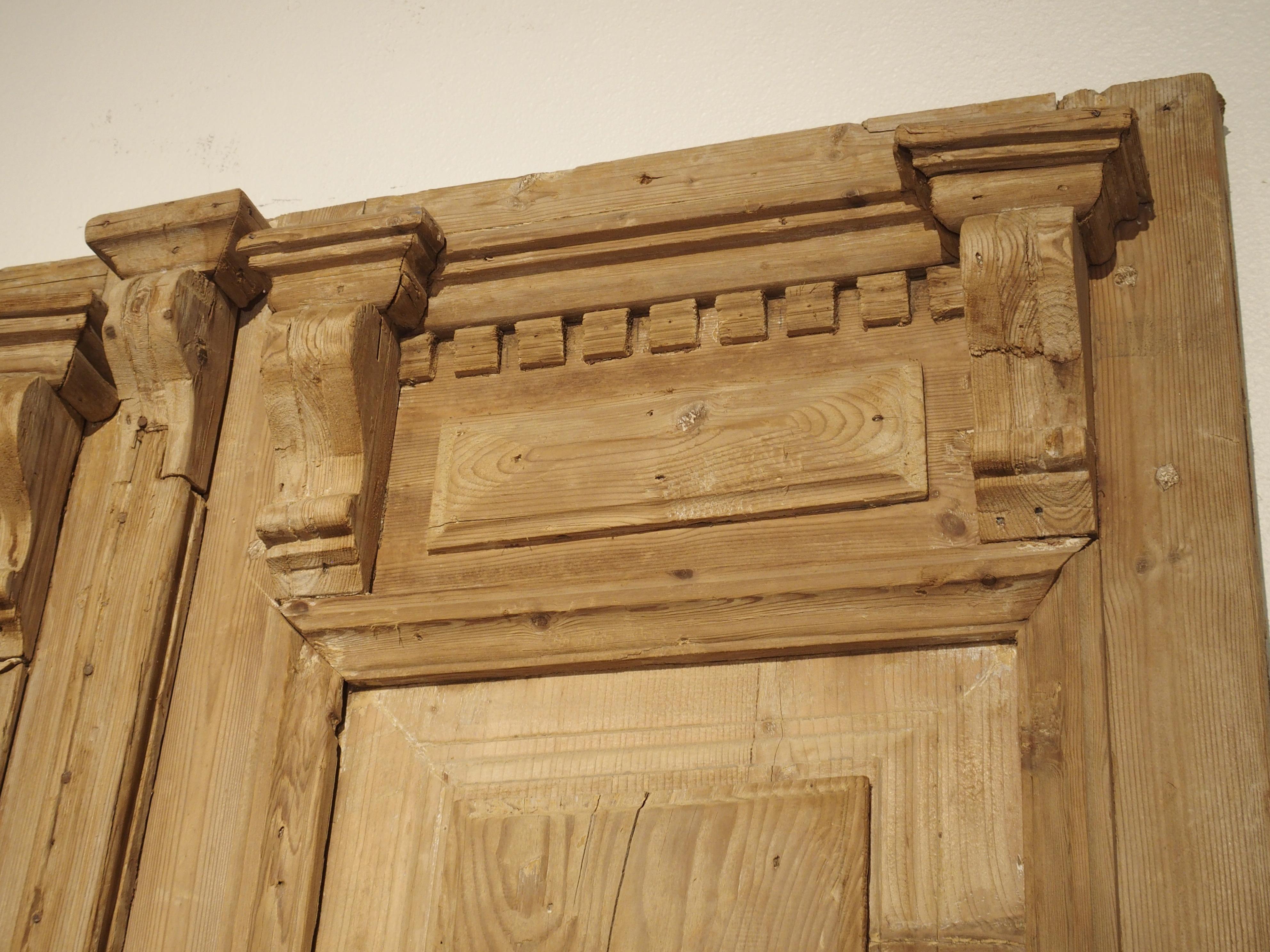 Pair of Antique French Egyptian Doors, Early 1900s 4