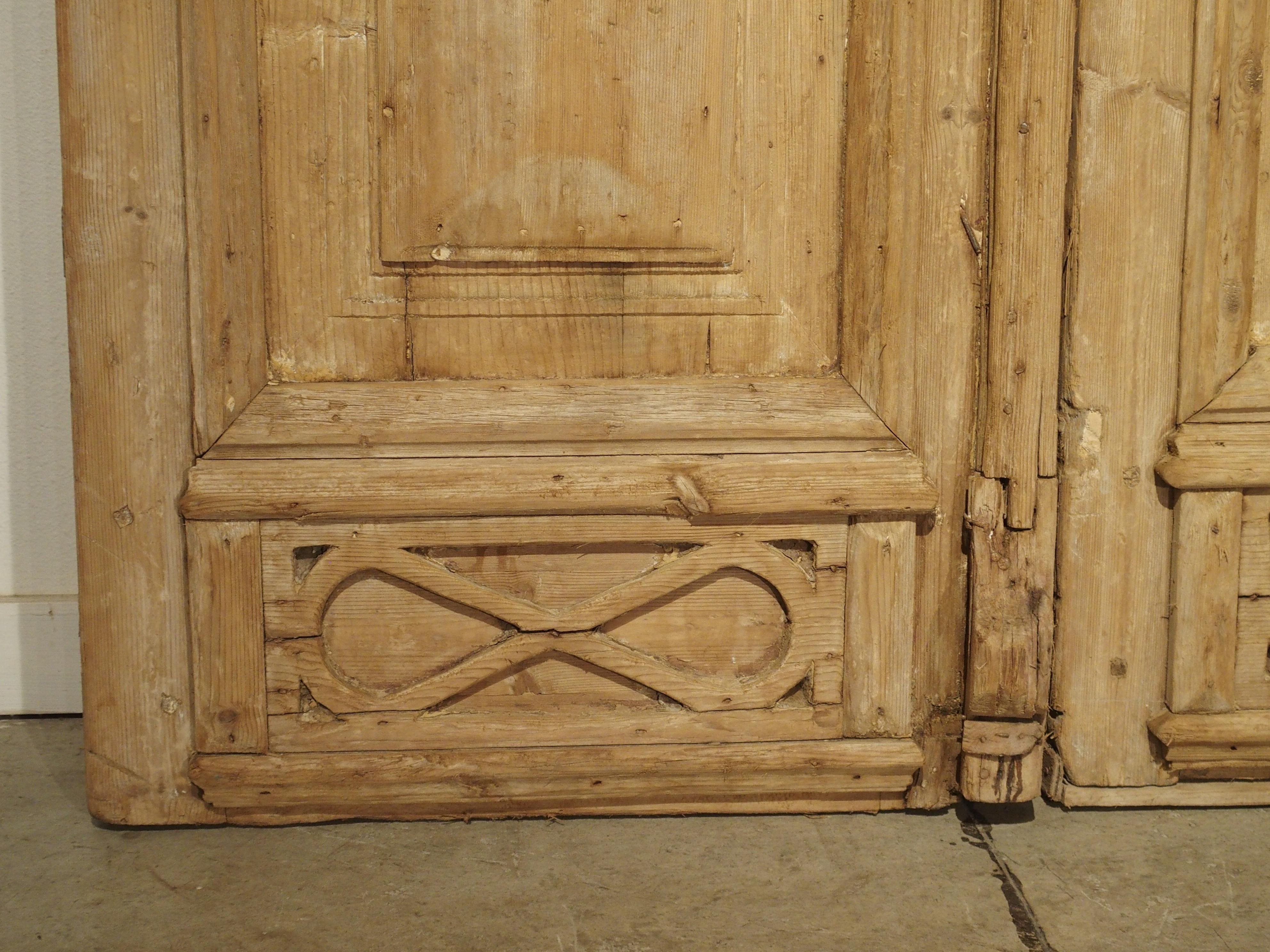 Pair of Antique French Egyptian Doors, Early 1900s 5