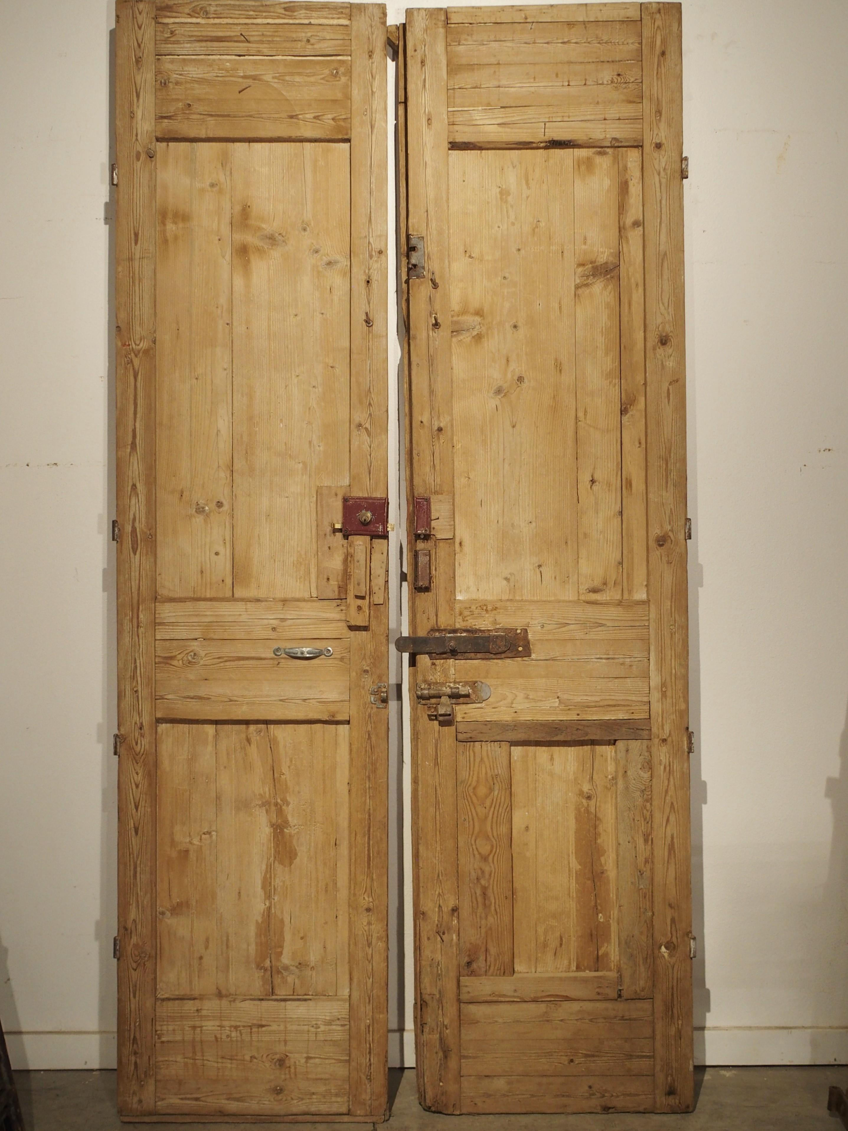 Pair of Antique French Egyptian Doors, Early 1900s 7