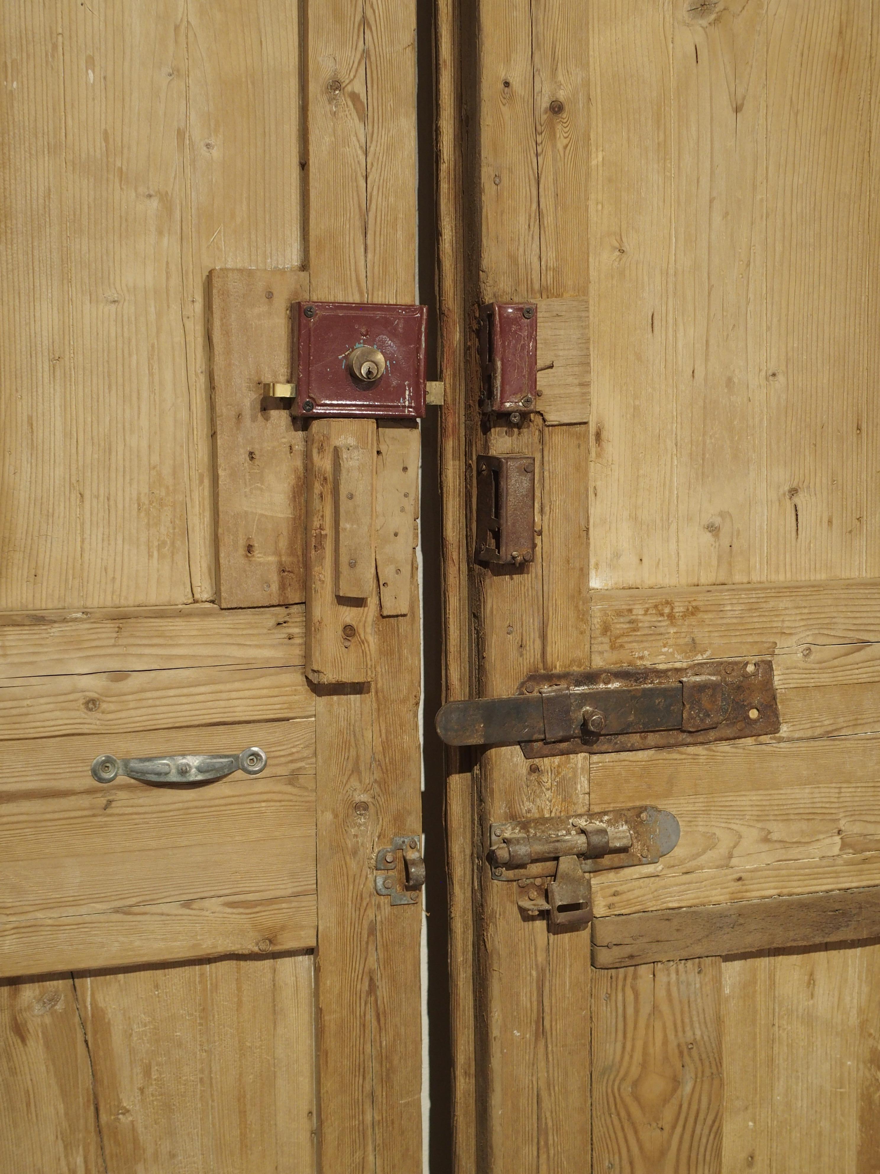 Pair of Antique French Egyptian Doors, Early 1900s 8