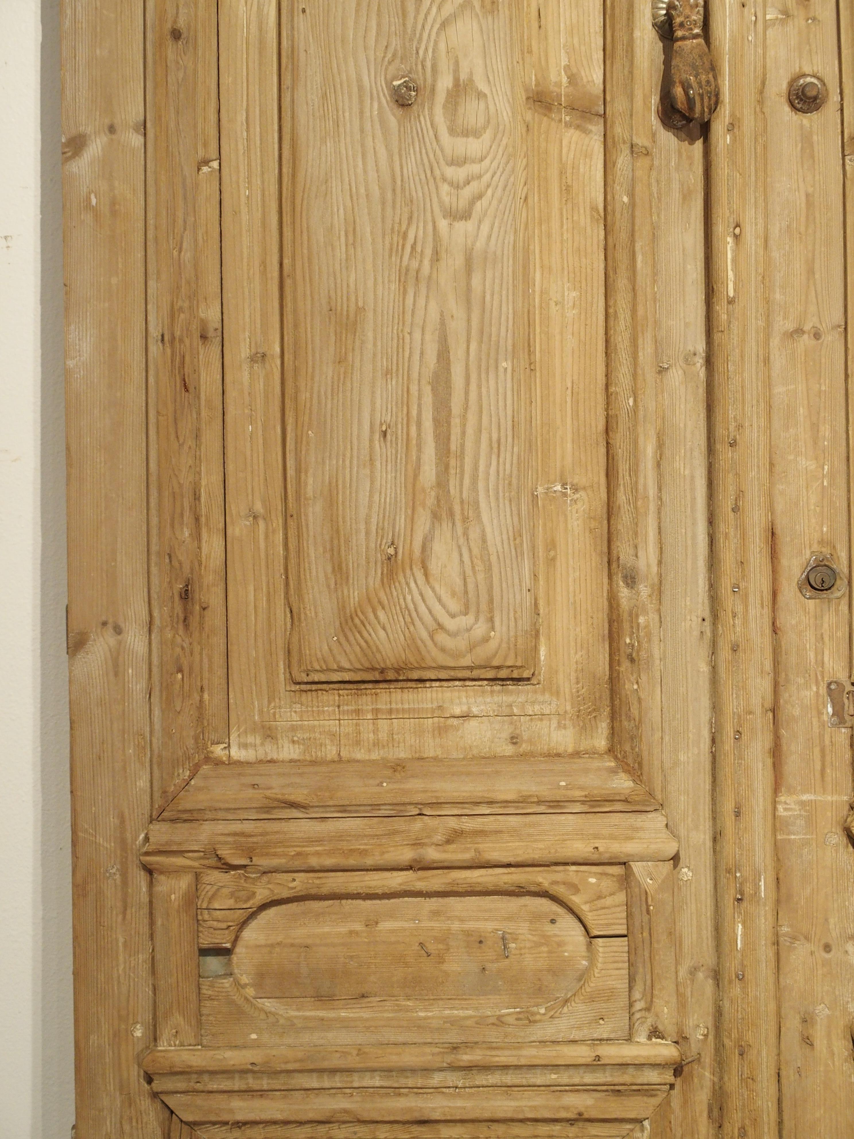Pair of Antique French Egyptian Doors, Early 1900s 1