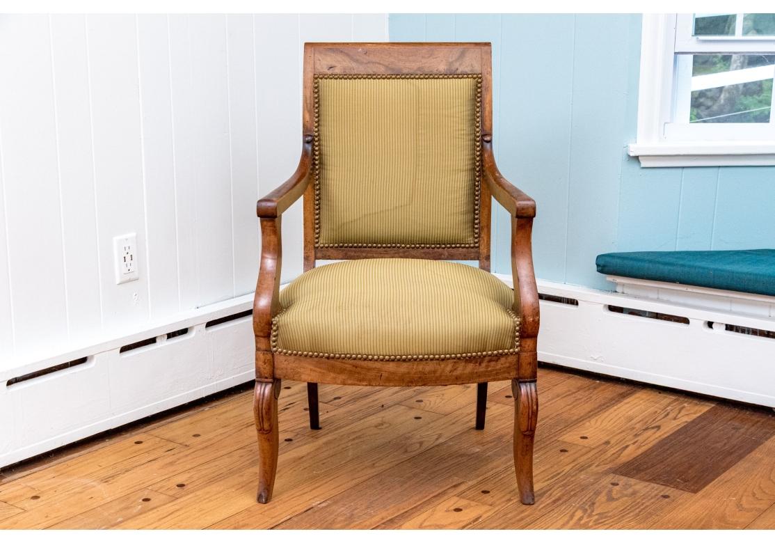 Coppia di telai per poltrone imbottite in stile francese impero in vendita 2