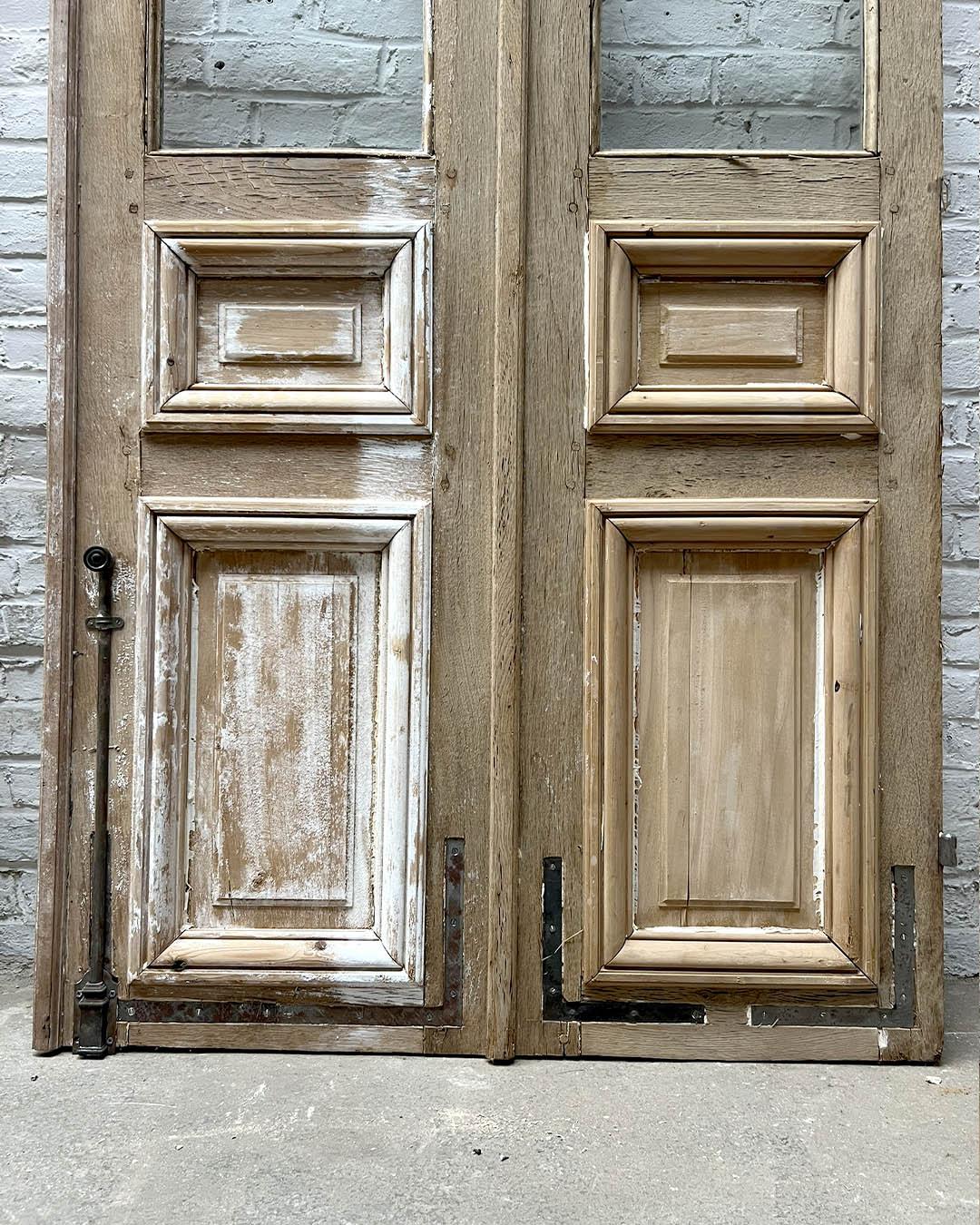 Coppia di porte vetrate Antique French, inizio XX secolo in vendita 1