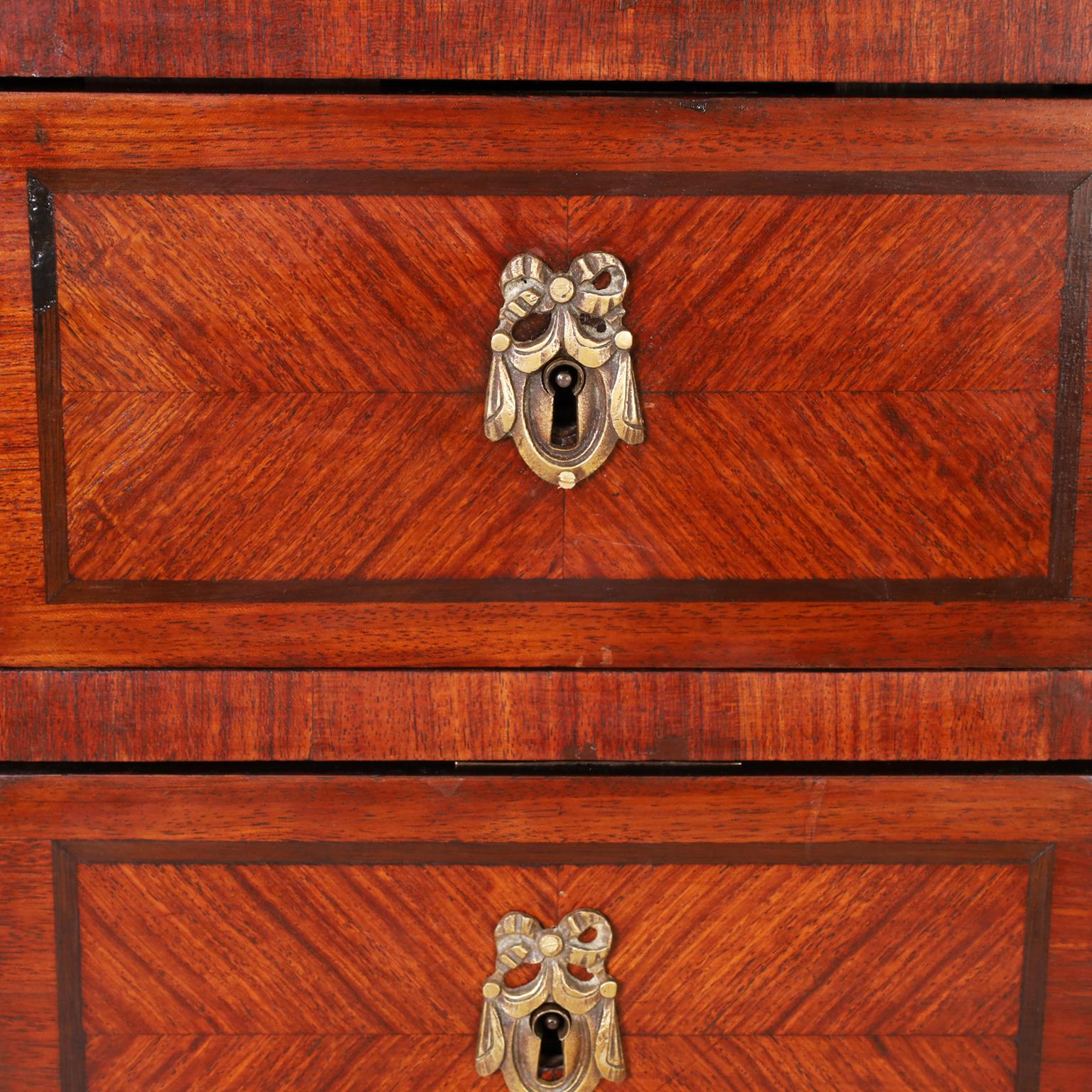 19th Century Pair of Antique French Louis XV Style Lingerie Chests For Sale