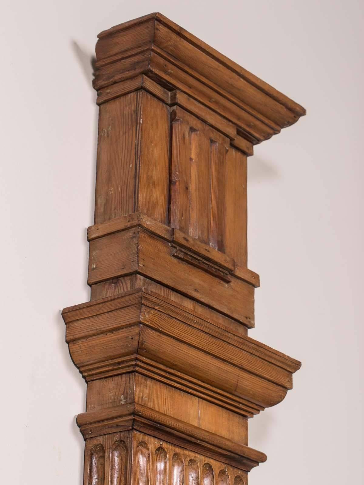 Pair of Antique French Louis XVI Architectural Pilasters, France, circa 1790 2