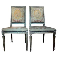 Pair of Antique French Louis XVI Chairs