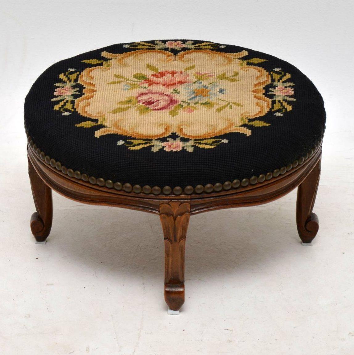 old fashioned foot stool