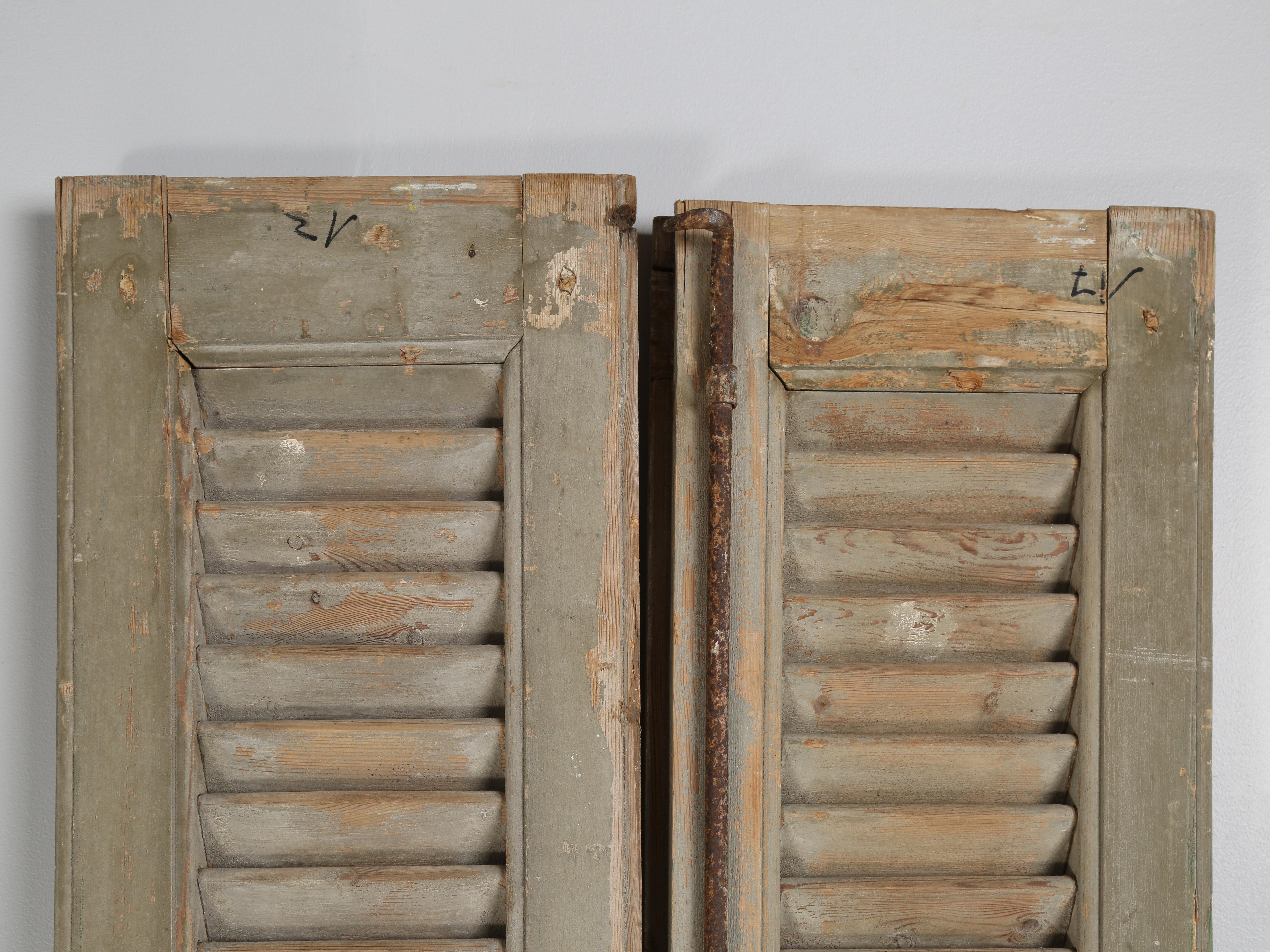 vintage french shutters