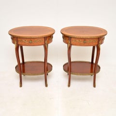 Pair of Antique French Side Tables