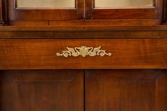 Pair of Antique French "Tres Petite" Empire Bookcases, Fully Restored