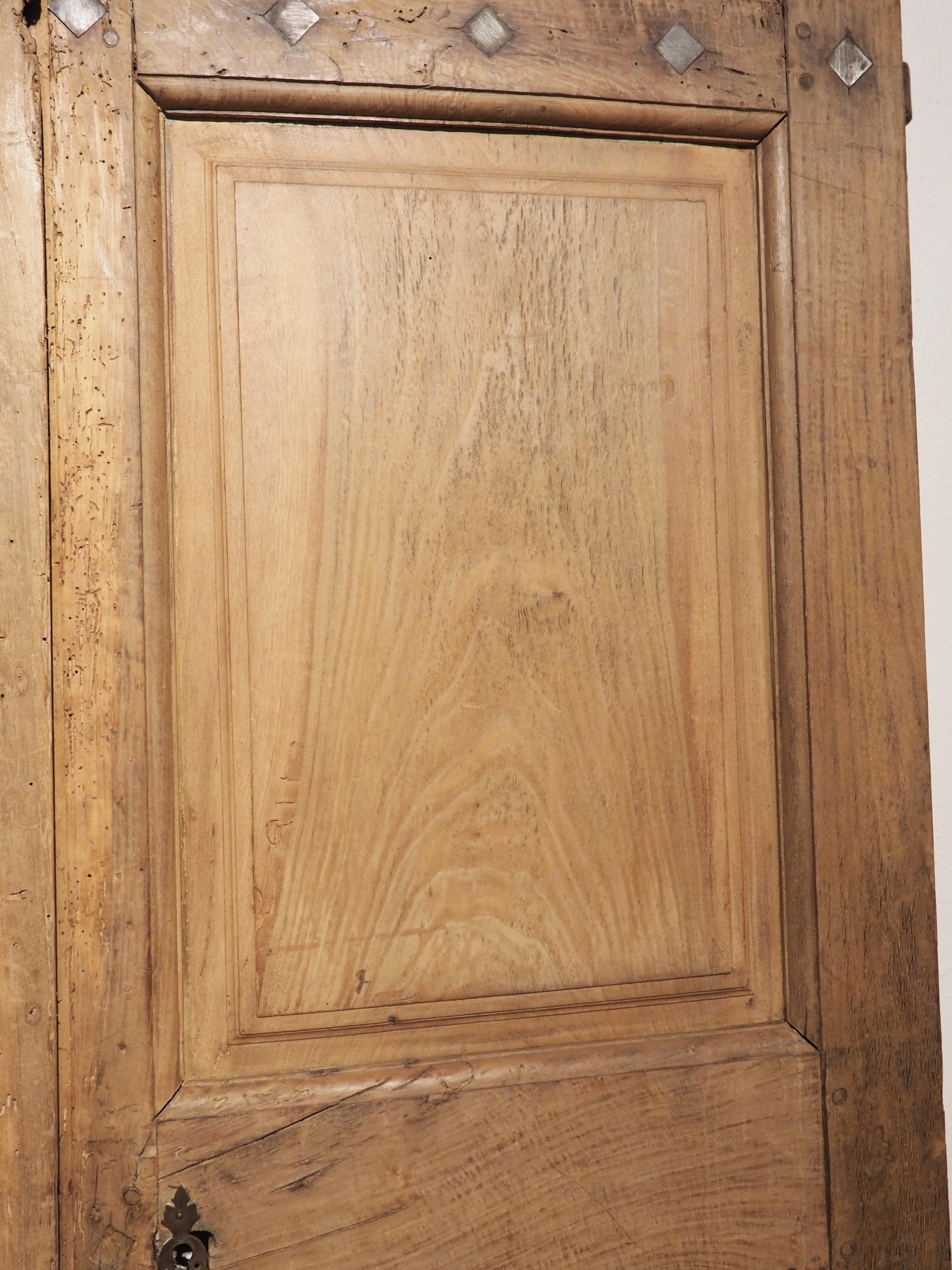 Pair of Antique French Walnut Wood Interior Doors, Circa 1850 4