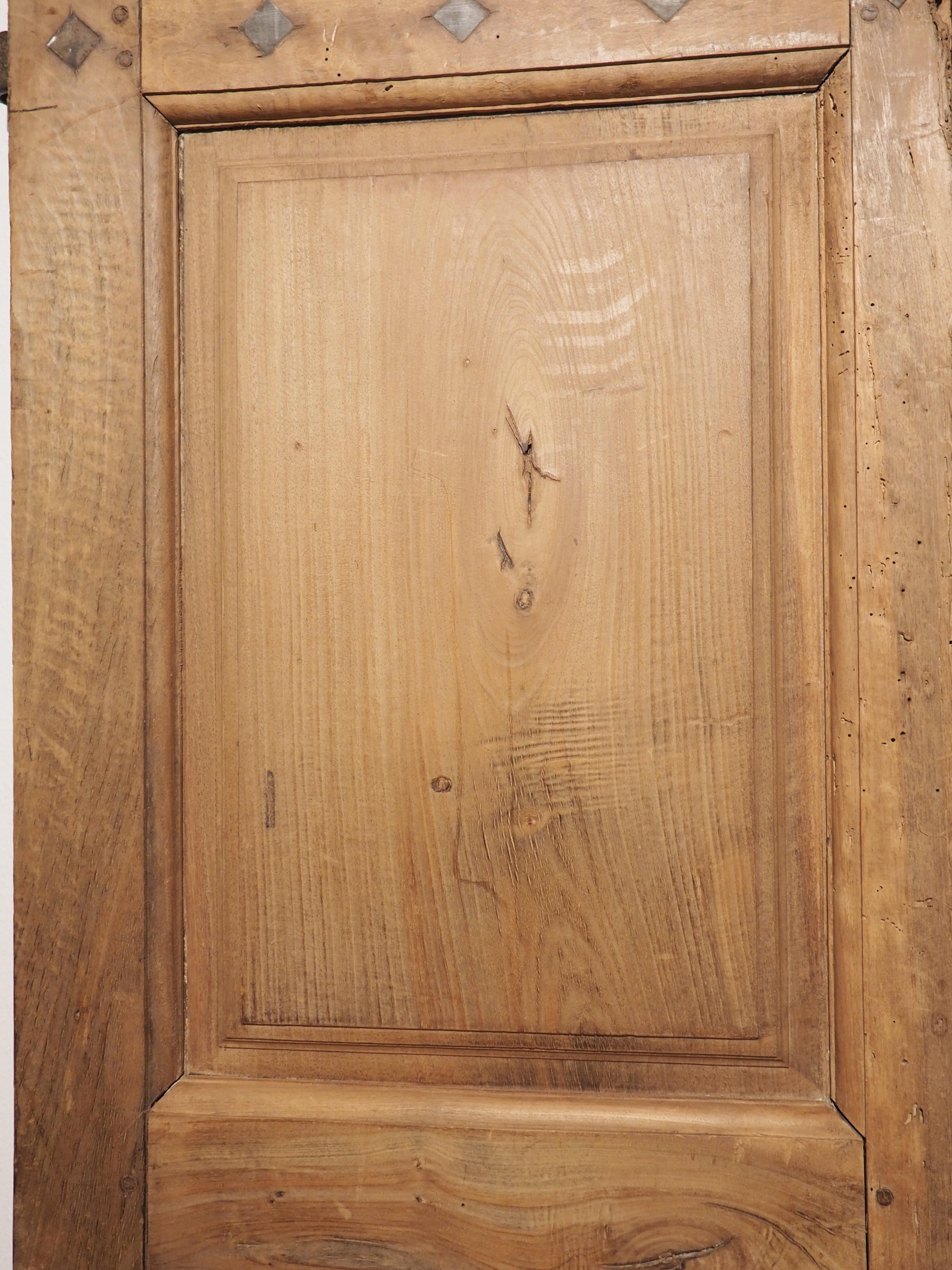 Pair of Antique French Walnut Wood Interior Doors, Circa 1850 3