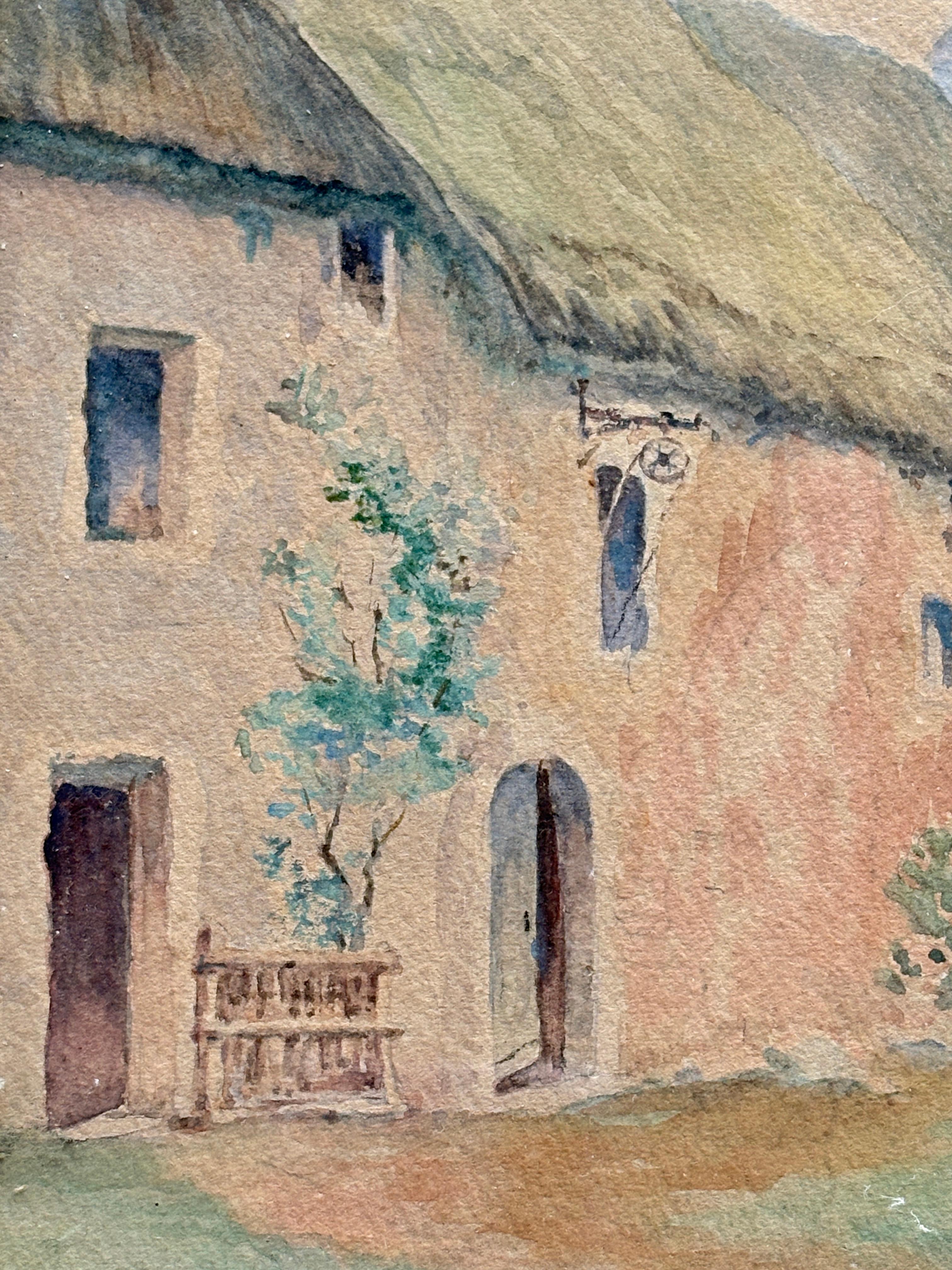 Paar Antique French Aquarellbilder von Francois Flameng (1856-1923) im Angebot 4