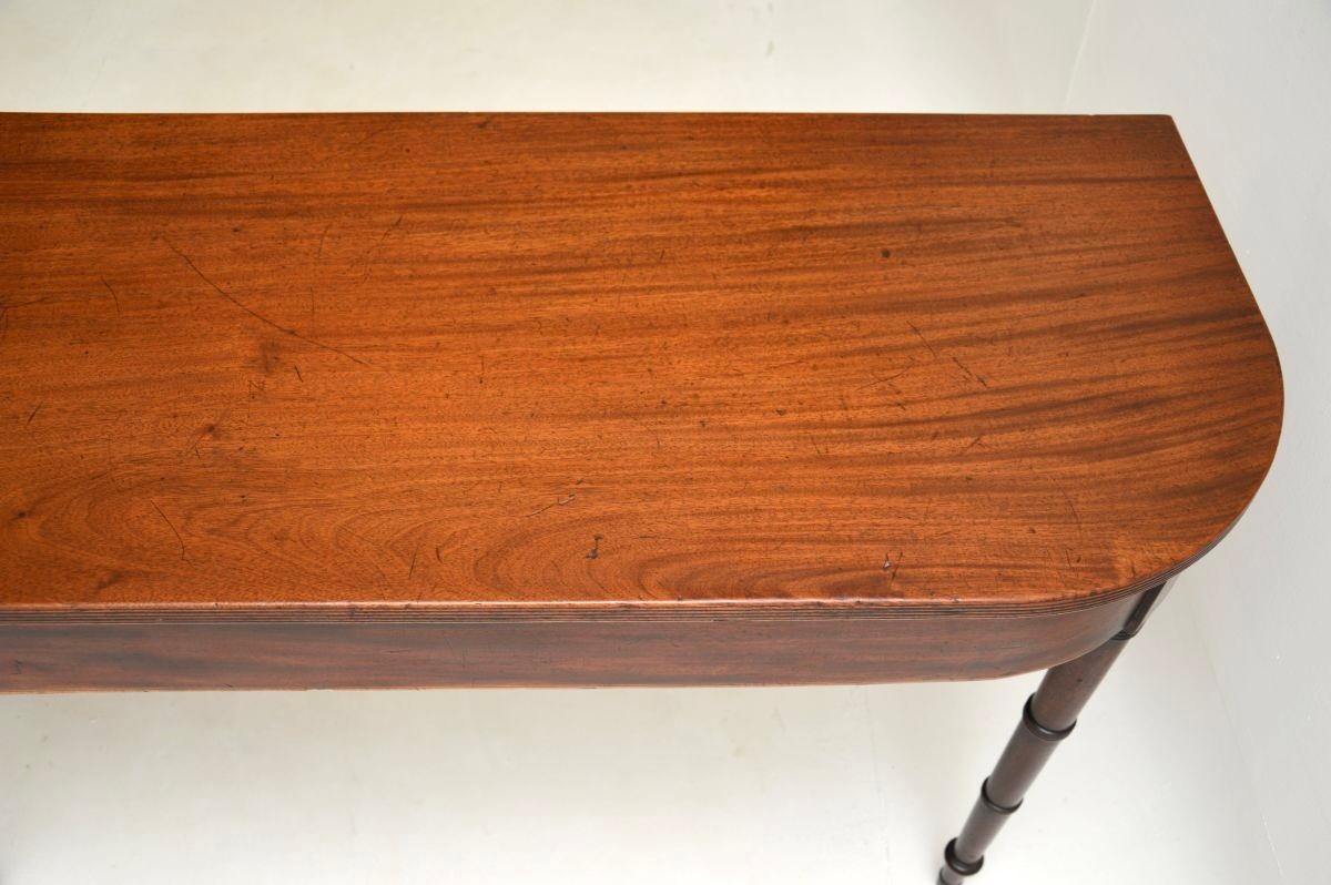 Pair of Antique Georgian Period Console Tables 5