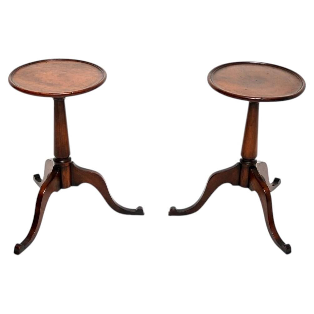 Pair of Antique Georgian Period Wine Tables