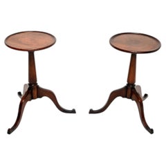 Pair of Antique Georgian Period Wine Tables