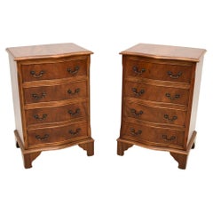 Pair of Antique Georgian Style Bedside Chests