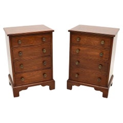 Pair of Antique Georgian Style Bedside Chests