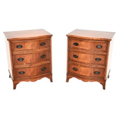 Pair of Antique Georgian Style Bedside Chests