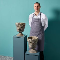 Pair of Antique Georgian Style Garden Planters