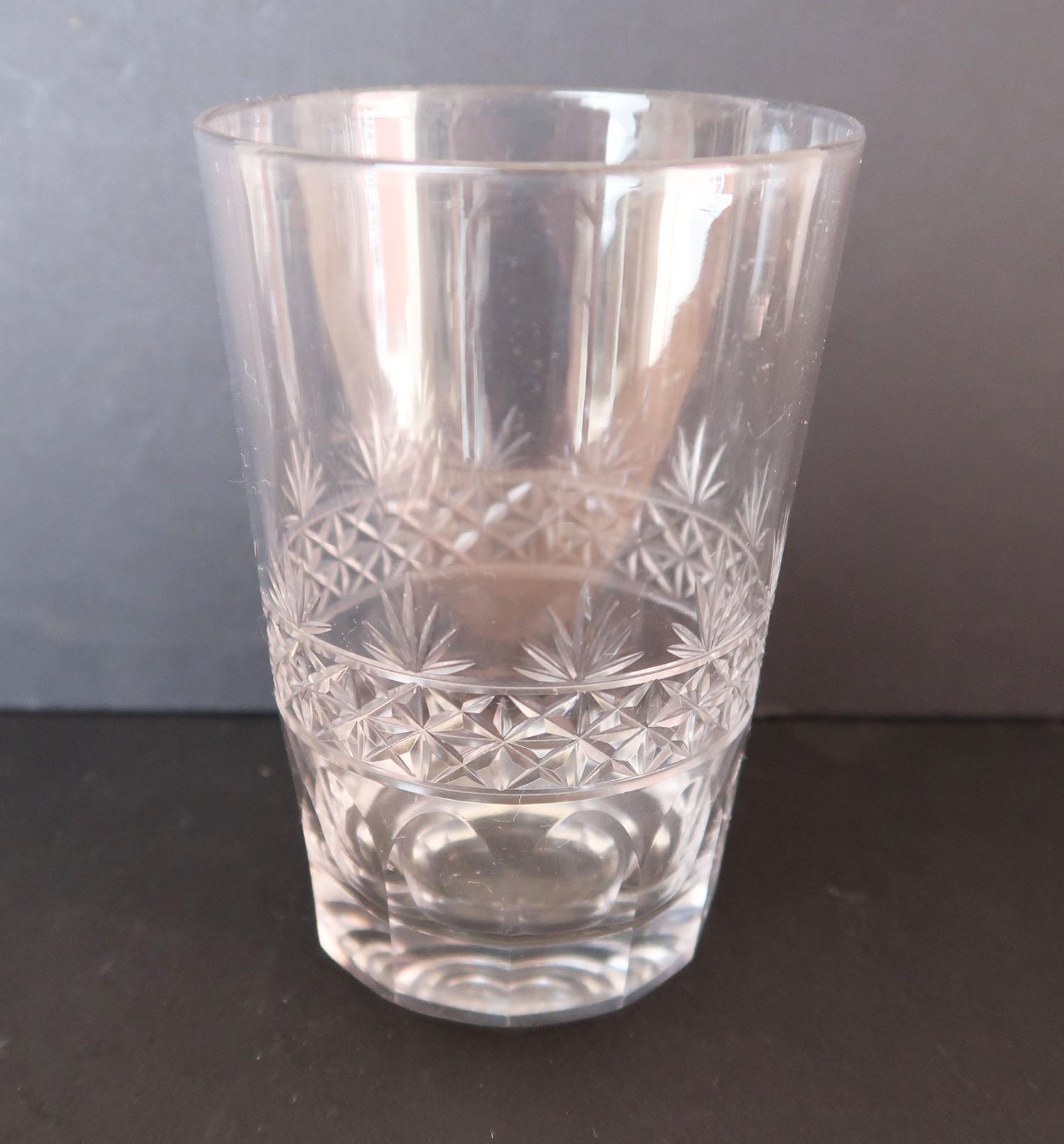 Other Pair of Antique Georgian Style Glass Whisky Tumblers