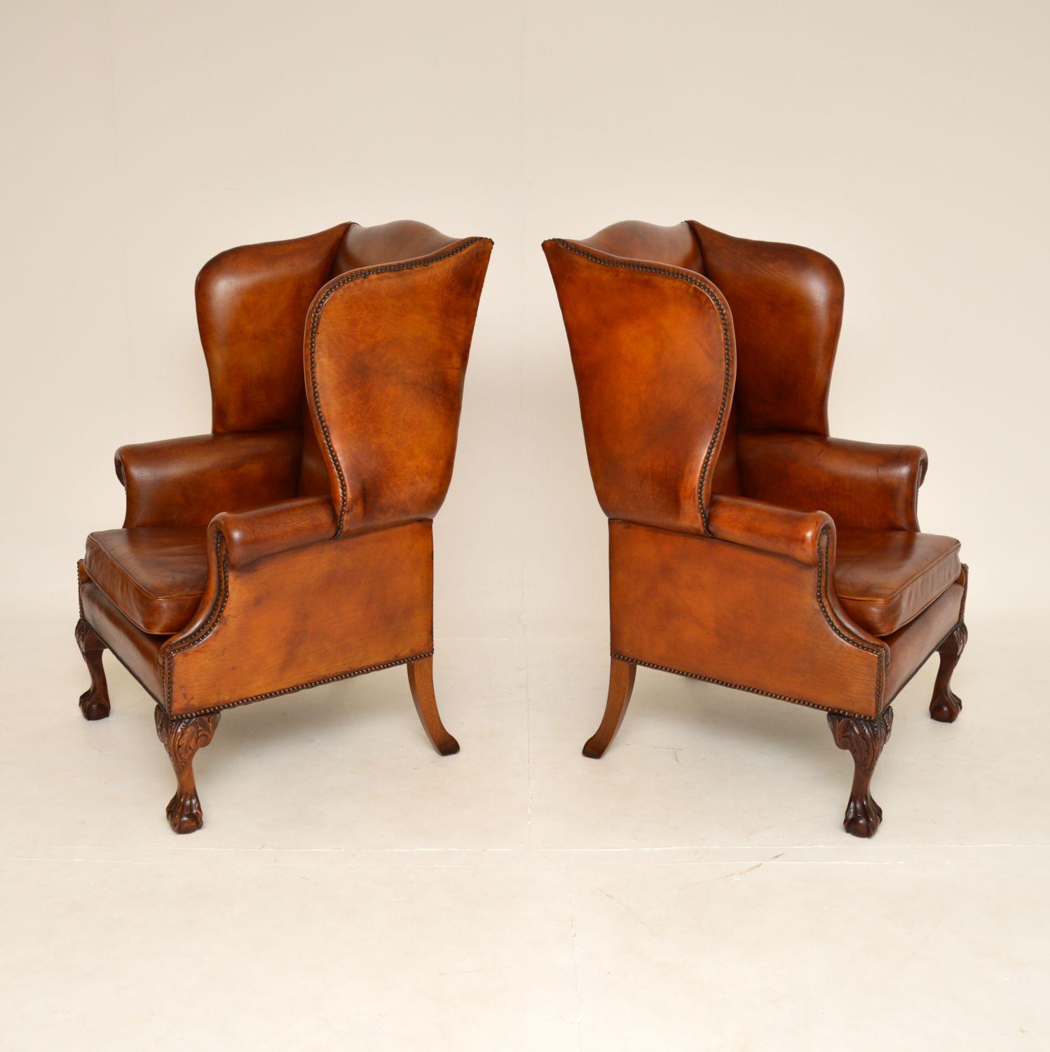 antique wingback chairs for sale