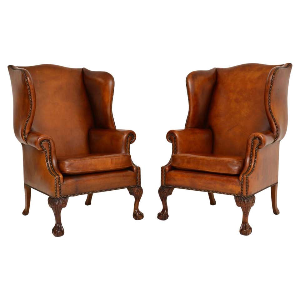 British Wingback Chairs - 186 For Sale at 1stDibs | english wingback ...