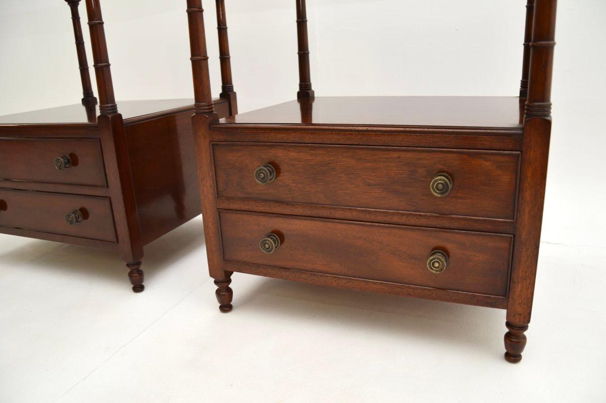 Pair of Antique Georgian Style Side Tables 4