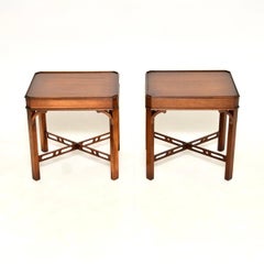 Pair of Antique Georgian Style Side Tables