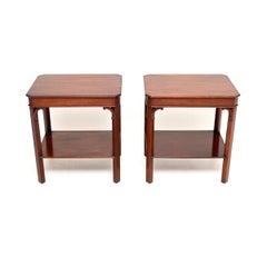Pair of Antique Georgian Style Side Tables