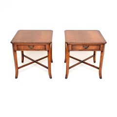 Pair of Antique Georgian Style Side Tables