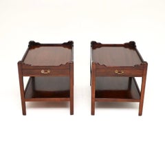 Pair of Antique Georgian Style Side Tables
